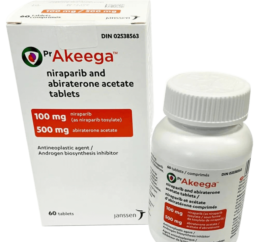 FDA批准Akeega（尼拉帕利/醋酸阿比特龙）复合片剂用于转移性去势抵抗性前列腺癌治疗