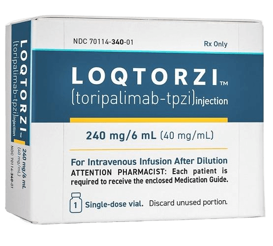 美国FDA核准Loqtorzi（Toripalimab-tpzi）用于涵盖所有治疗方案的复发或转移性鼻咽癌（NPC）治疗