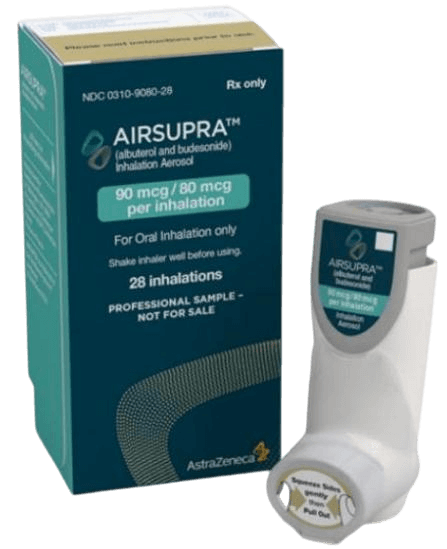 美国FDA批准新药Airsupra，包含沙丁胺醇和布地奈德成分，用于哮喘的抢救治疗