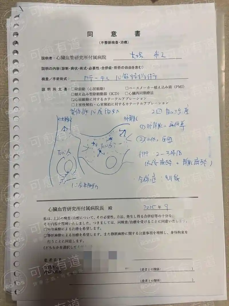 手术同意书