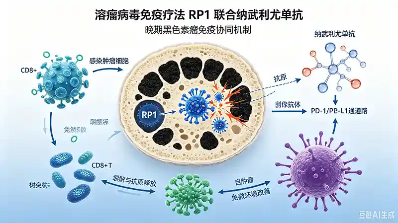 可愈有道_出国看病_FDA溶瘤病毒免疫疗法RP1联合纳武利尤单抗晚期黑色素瘤审评进入关键节点&mdash;&mdash;顾问委员会10:3通过