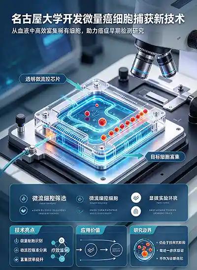 可愈有道_出国看病_7 微米间隙如何从血液里「捞」出癌细胞：名古屋大学 CTC 芯片的原理、边界与 11 年后的真实进度